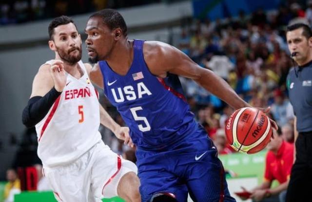 美国男篮东京奥运卫冕：杜兰特闪耀，法国队遗憾落败