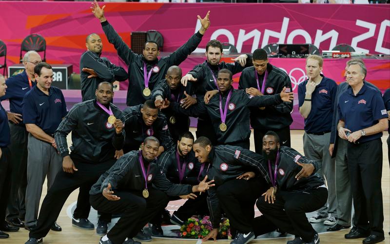 2012年奥运会男篮决赛比分（美国队赢得冠军）